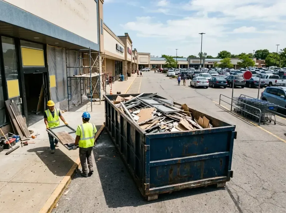 retail-store-renovation-debris-003 — frequently asked questions, Roll-off Dumpster Rentals in Fairhope, AL